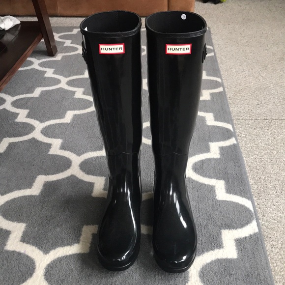 Hunter | Shoes | Black Hunter Boots 